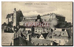Old Postcard Montlucon Le Chateau Barracks