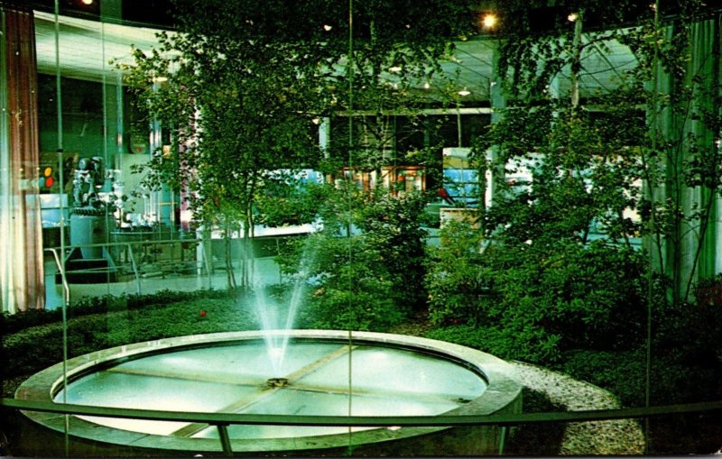 New York Corning Corning Glass Center Indoor-Outdoor Garden 1962