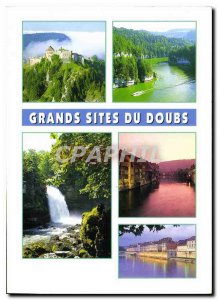 Modern Postcard Great Sites Du Doubs Franche Comt? The Chateau de Joux Doubs ...