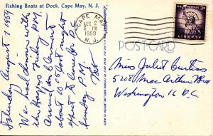 NJ - Cape May. Fishing Boats