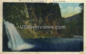 Linville Falls in Little Switzerland, North Carolina