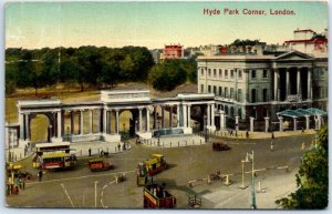 Postcard - Hyde Park Corner - London, England