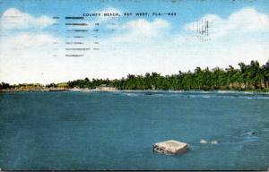 Florida Key West County Beach 1961