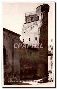 Old Postcard Uzes Crowsnest Tower Duche