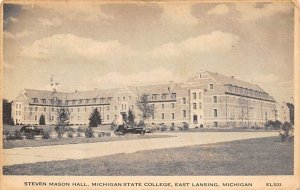Steven Mason Hall Michigan State College - East Lansing, Michigan MI  