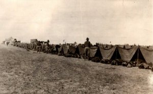 RPPC  US Army 37th Infantry  Laredo Texas  Real Photo  Postcard