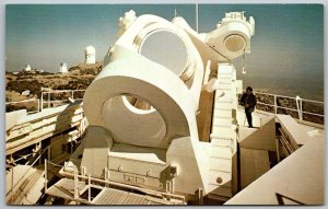Tucson Arizona 1970s Postcard Kitt Peak National Observatory Solar Telescope