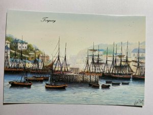 UNUSED KEVIN PLATT ART POSTCARD - TORQUAY       (KK715)