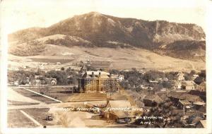 Sundance Wyoming Sundance Mountain In Background Real Photo Postcard V15867 