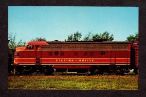 Electro-Motive GP-9, General Purpose Railroad Train Engine Poastcard RR PC