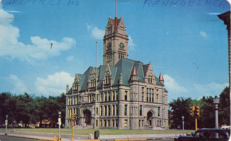 US    PC5267 JASPER COUNTY COURT HOUSE, RENSSELAER, INDIANA