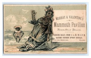 1880s Murray & Valentine's Mammoth Pavilion Rockaway Beach Fab! P78