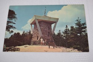 Observation Tower on Mt. Mitchell North Carolina Postcard Colourpicture
