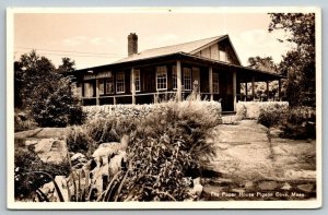 RPPC  The Paper House  Pigeon Cove  Massachusetts  Postcard