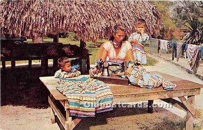 Seminole Indians, Florida USA Unused 