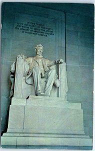 M-51315 Lincoln Statue Washington District of Columbia USA