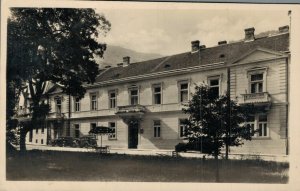 Slovakia Trenč Teplice Kúpele Vila Pavla Vintage RPPC 07.58