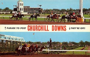 Churchill Downs, Louisville, KY USA Horse Racing Unused 