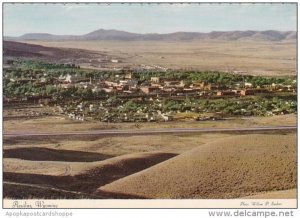 Wyoming Rawlins Panorama Of Rawlins