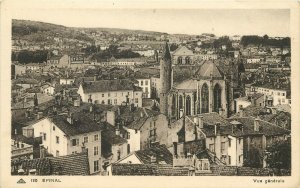 c1907 Postcard; General Town View Épinal France Vosges department, unposted