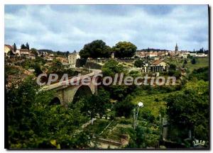 Postcard Modern NONTRON viaduct