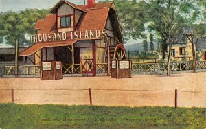 Chicago Illinois~Riverview Amusement Park~Thousand Islands Mill~Adults 10c~1908