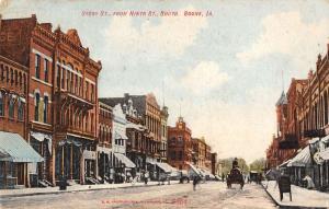 Boone Iowa Story Street Scene Historic Bldgs Antique Postcard K33183