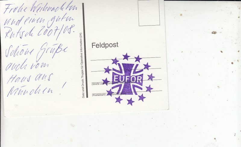 EUFOR -MILITARY VEHICLE -WIKNACKTEN 2007