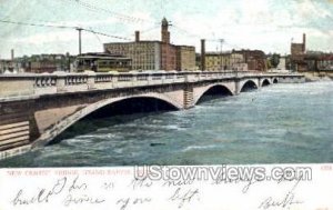 New Cement Bridge in Grand Rapids, Michigan