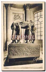 Old Postcard Paris Tomb of Marechal Foch