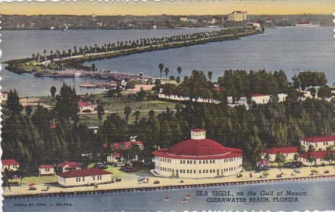 Florida Clearwater Beach Sea Shell Hotel Curteich