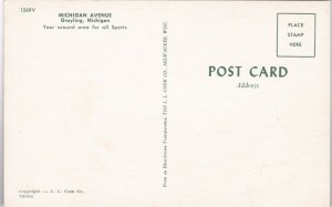 Michigan Grayling Michigan Avenue sk2706