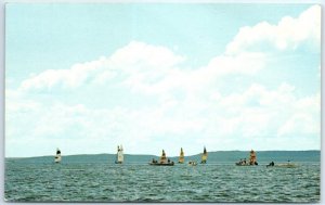 Postcard - Four Season Recreation Center - Devils Lake, North Dakota