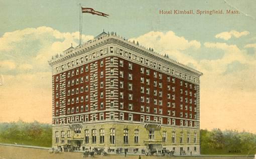 MA - Springfield. Hotel Kimball
