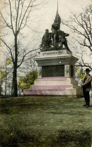 TN - Chattanooga, Lookout Mountain. Monument, 2nd Minnesota