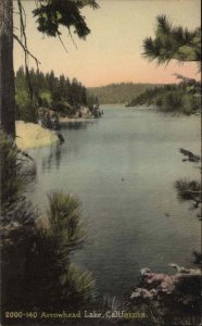 Arrowhead Lake California CA Pristine Water View c1910 Vintage Postcard