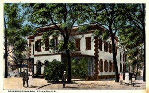 Columbia, South Carolina - The Governor's Mansion - c1920