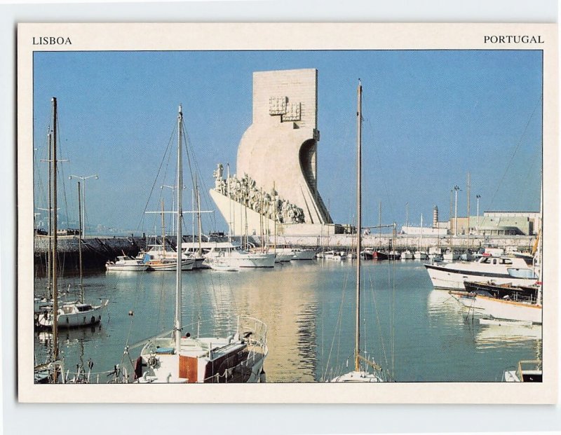 Postcard Monumento dos Descobrimentos, Lisbon, Portugal