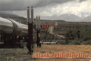 AK, Alaska   TRANS-ALASKA OIL PIPELINE  Oil Industry  4X6 Continental Postcard