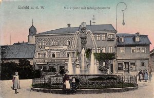 Eisfeld a. d. W. , Marktplatz mit Konigsbrunnen Fountain Unused 