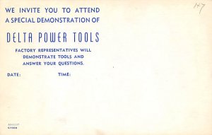Delta, Power Tools Advertising Unused 
