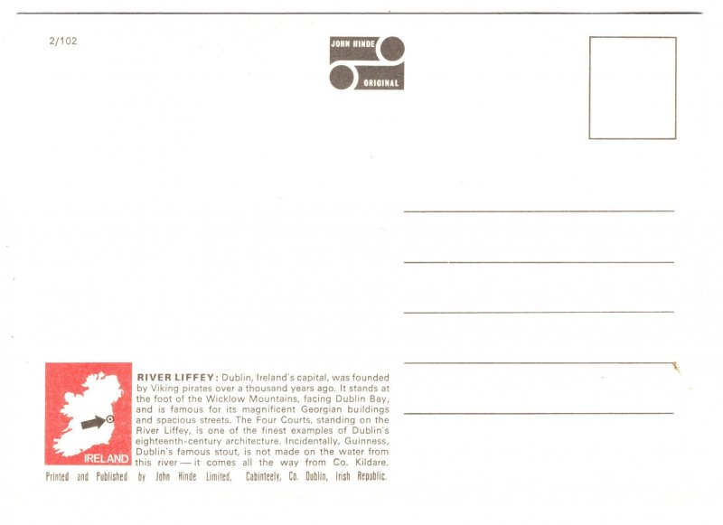 River Liffey, Four Courts, Dublin, Ireland,