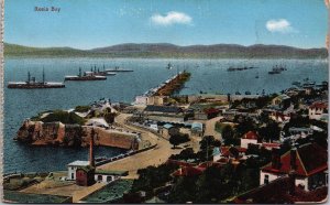 Gibraltar Rosia Bay Vintage Postcard C117