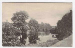 Ronnebyan River Sweden 1910c postcard