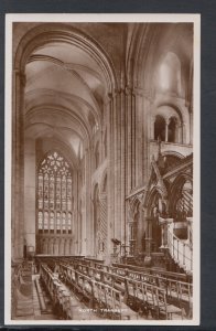 Co Durham Postcard - Durham Cathedral, The North Transept   RS20234