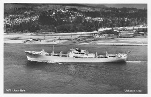 MS Lions Gate Printed Photo Johnson Line Ship 