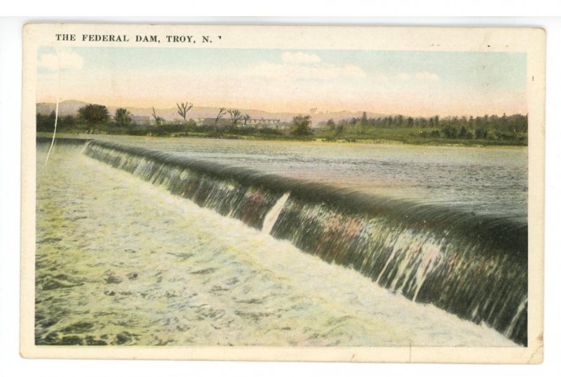 NY - Troy. The Federal Dam