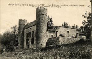 CPA AK St-BONNET-le-FROID Chateau autrefois residence des Moines de S (572777)