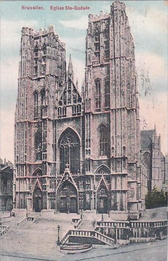 Belgium Brussells Eglise Sainte Marie 1911