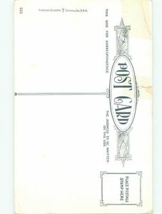 Divided-Back CHILDREN AT EASTER SCENE Great Postcard AA1739